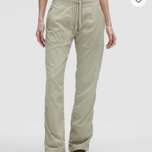 lululemon athletica dance pants in Cream